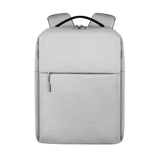Spacious Laptop Bag for Professionals - Large Capacity - Elegant Gray - Main Image