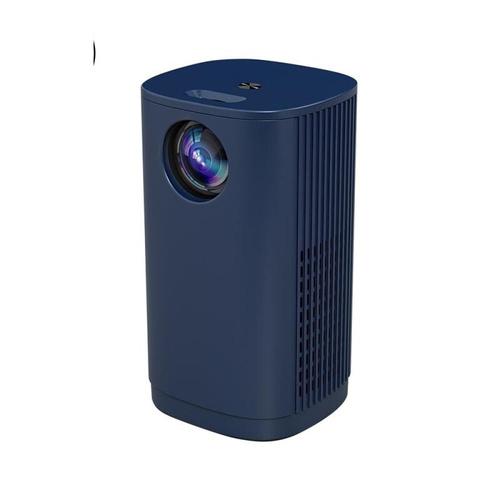 Portable Mini Led Projector - 800 Lumens 480X360 Resolution - Blue - Main Image