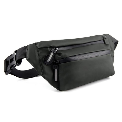Multi Function Outdoor Sport Waist Bag Crossbody For Mobile Phones - Green - Main Image