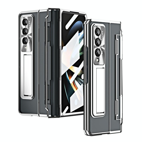 Phantom Series Folding Case for Samsung Galaxy z Fold 4 - Silver - Main Image