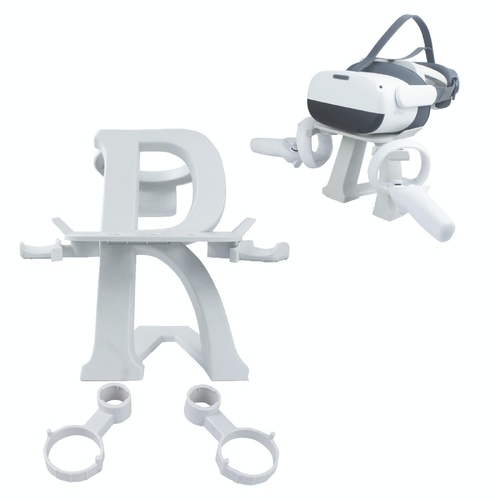 Universal Vr Headset Stand for Meta Quest 2 - Display your Device - White - Main Image
