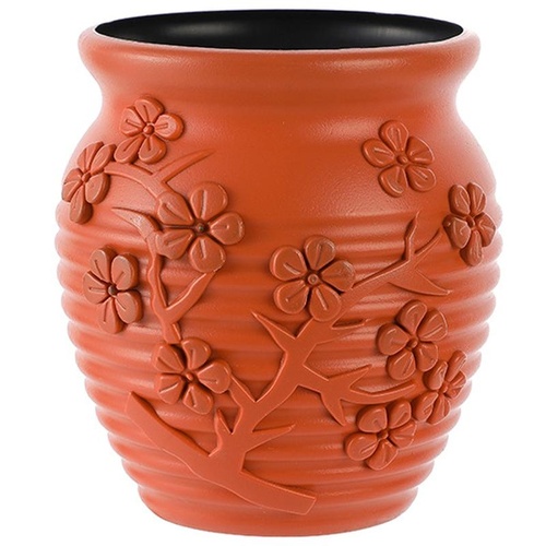 Hydroponic Vase for Home Flower Arrangements - Wet and Dry - Rose Pink - Main Image