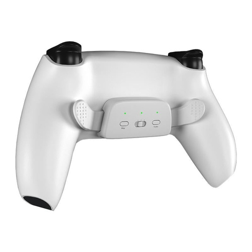 Customizable Dual Back Clip for Ps5 - White Diy Kit - Main Image