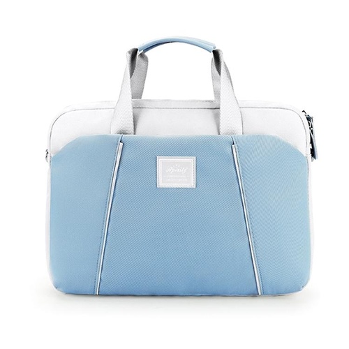 Computer Handheld Messenger Bag for Apple Macbook / Huawei / Xiaomi / Basne - Landscape Tattoo Light Blue - Main Image