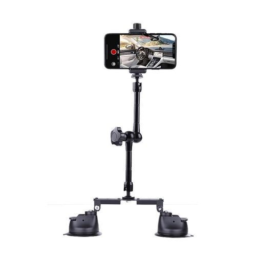 Articulating Dual Suction Cup Magic Arm Phone Mount - Main Image