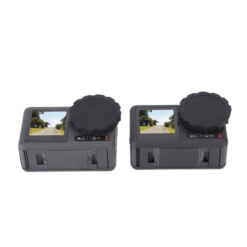 2-pack Camera Lens Cap for Dji Action 3 / 4 - Scratch Resistant - Main Image