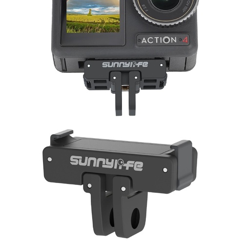 Magnetic Adapter Mount for Dji Action Cameras - Compatible with Action 2 3 and 4 - Main Image