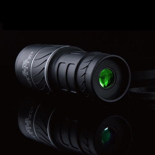 High Definition Night Vision Monocular Telescope - 40X60 12X Pocket Focusing - Black - Main Image