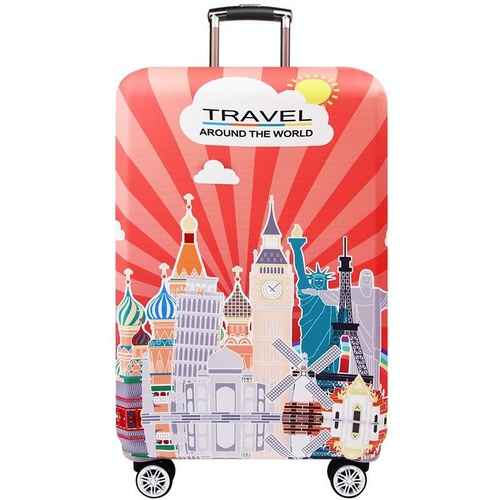 Protective Cover for Luggage Compartment - Dust-proof and Wear-resistant - Medium Size - World Interest - Main Image