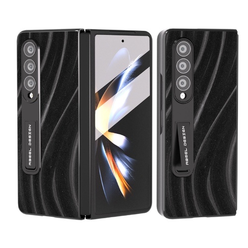 Galactic Pattern Phone Case for Samsung Galaxy z Fold 4 5g - Integrated Protection - Black - Main Image