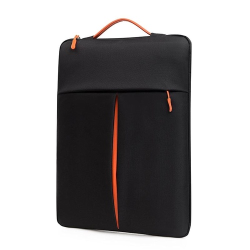 Travel Laptop Sleeve Bag - Portable Carry Case - Black - 13-14 Inch - Main Image