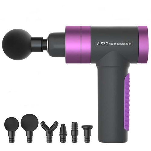Extreme Edition Rechargeable Muscle Massage Gun - Purple - Main Image