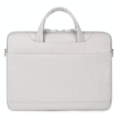 Versatile Laptop Shoulder Bag - Single Strap - Grey - Main Image