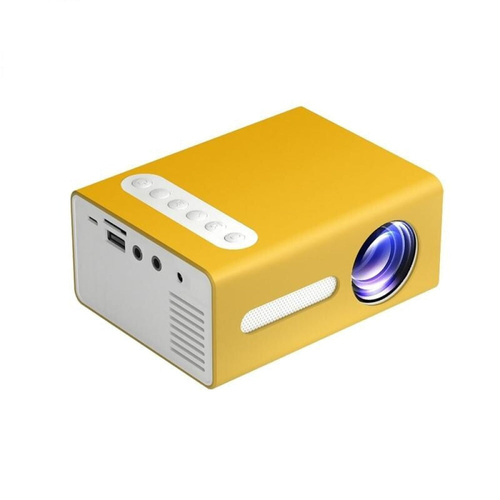 Portable Multimedia Game Projector - 25 Lumens - Yellow - Main Image