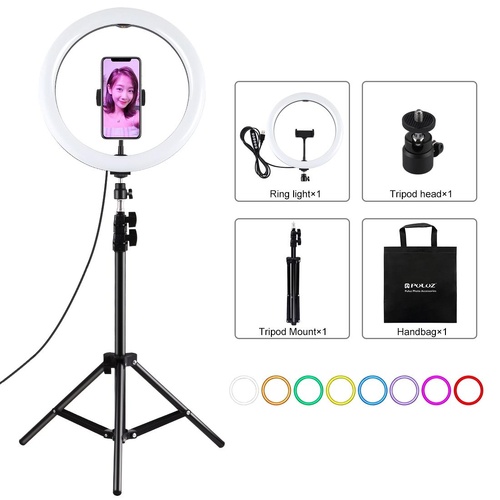 11.8 Led Ring Light Kit with Tripod and Phone Clamp - Main Image