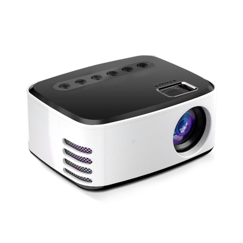 Portable Home Theater Projector - 400 Lumens Hd Same Screen Version - Black White - Main Image