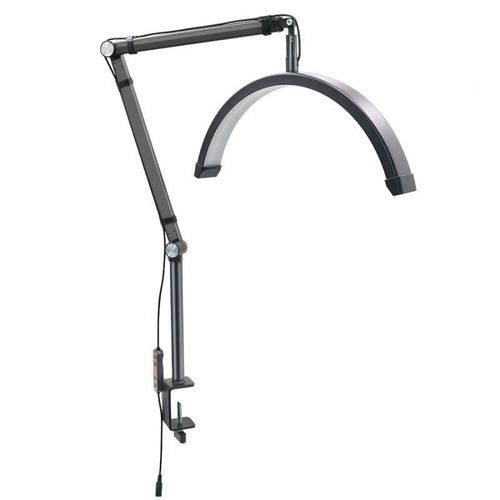 Adjustable Beauty Light for Eyelash Techs - 16 Inch - Black - Main Image