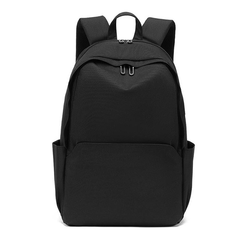 Multifunctional Oxford Laptop Backpack - Black - Main Image