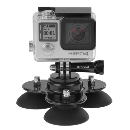 Gopro Hero11 Triangle Suction Cup Mount with Screw - Main Image