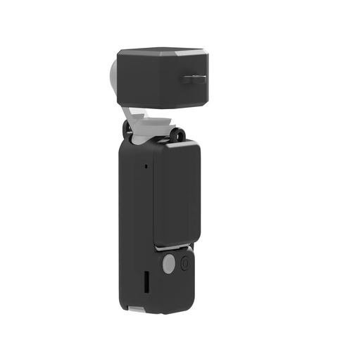 3 in 1 Silicone Case Set for Dji Pocket 3 - Black - Main Image