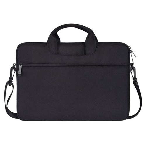 Hidden Portable One-shoulder Handbag for 14.1 Laptops - Waterproof Oxford Cloth - Black - Main Image