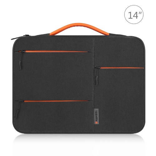 14-15 Inch Laptop Sleeve Briefcase for Macbook Samsung Thinkpad Sony Dell Alienware Chuwi Asus Hp - Black - Main Image