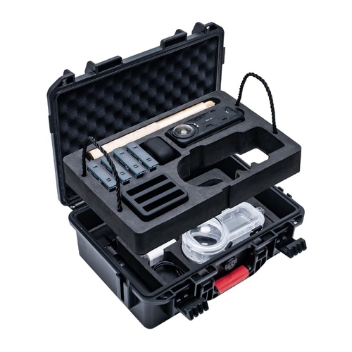 Waterproof Dual-layer Storage Box for Insta360 X4 Startrc - Black - Main Image