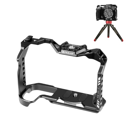 Metal Camera Cage For Canon Eos R7 Stabilizer Rig - Black - Main Image