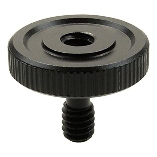 Male To Female Screw Adapter For Light / Stand Fixing - Black 1 / 4 Inch - Main Image