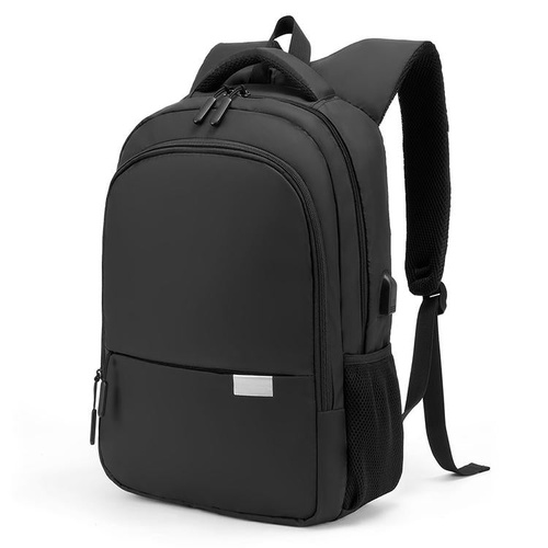 Multifunctional Oxford Laptop Backpack - Cxs-621 - Black - Main Image