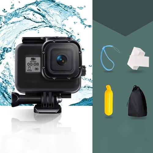 Waterproof Housing for Gopro Hero8 with Mount and Accessories - Main Image