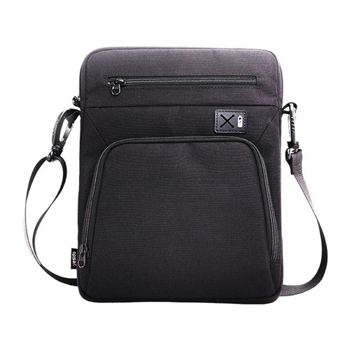 11 Inch Men Multifunctional Shoulder Bag Black - Main Image