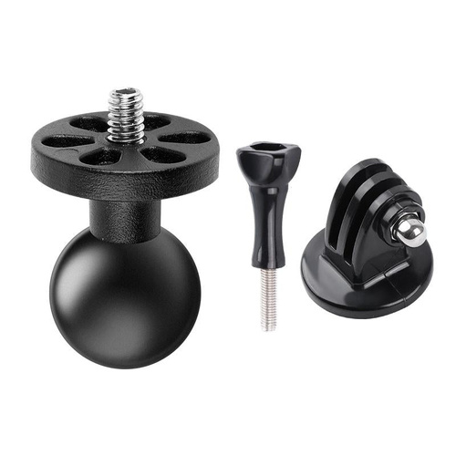 25mm Ball Head Motorcycle Mount for Gopro with Tripod Adapter - Main Image
