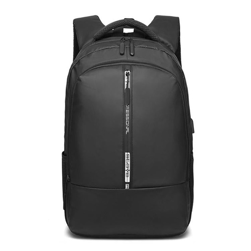 Multifunctional Oxford Laptop Backpack - Cxs-622 - Black - Main Image