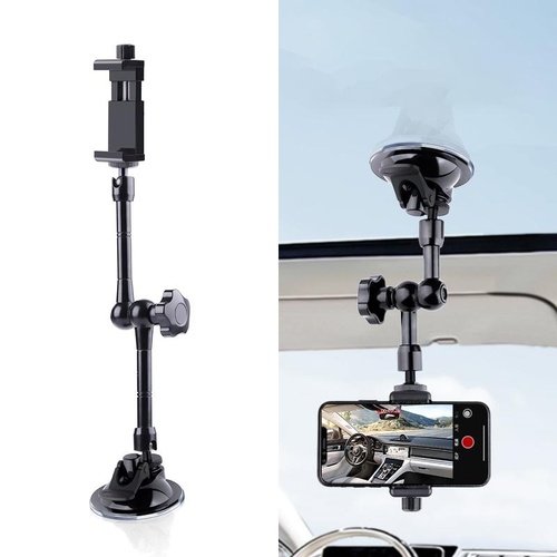 Articulating Magic Arm with Phone Clamp and Suction Cup - Main Image