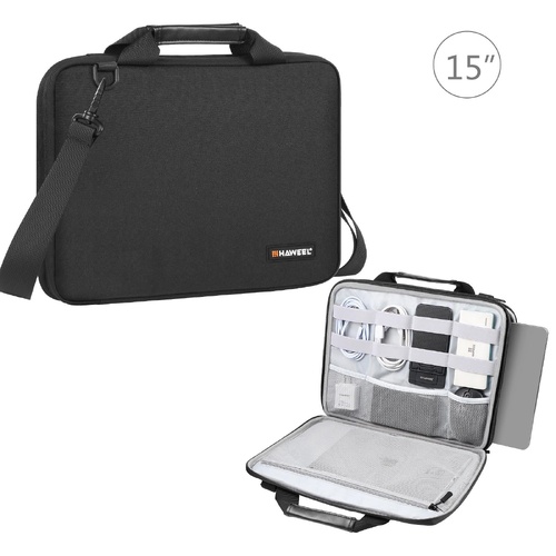 Convertible Laptop Bag for Macbook Thinkpad Asus Hp - Black - Main Image