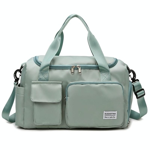 Compact Waterproof Gym Bag for Travel - Size s - Fruit Green - Main Image