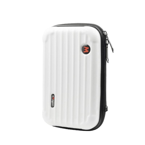 Waterproof Hard Shell Storage Bag for Amagisn - Compact Size - Pearl White - Main Image