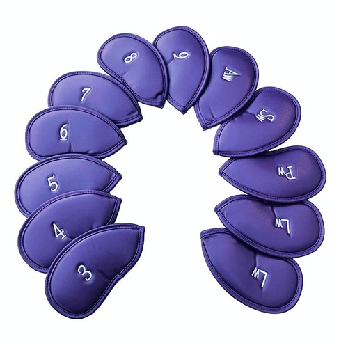 Versatile Golf Hat Cover with 12-in-1 Functionality - Purple Tabby - Main Image