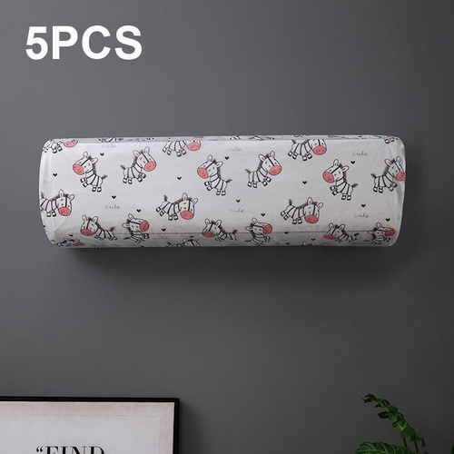 5-pack Hanging Ac Dust Cover - 95x20x31cm - Thickened - Zebra - Main Image