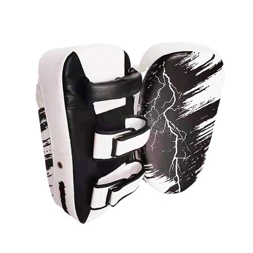 Taekwondo Training Foot Target - Home Boxing Pair - White - Main Image