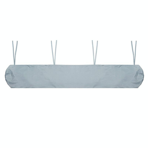 2m Waterproof Retractable Canopy Awning Cover for Outdoor Patio - Dustproof Protection - Grey - Main Image