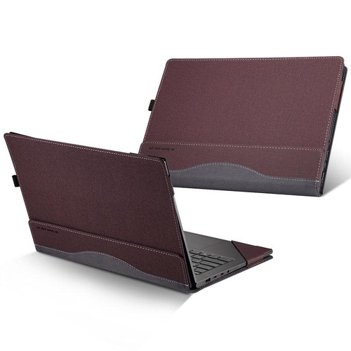 Protective Laptop Case for Hp Envy X360 15 Leather - Wine Red - Main Image