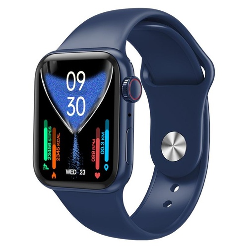 Waterproof Smart Watch With Colour Screen - 1 Inch - Blue - Main Image