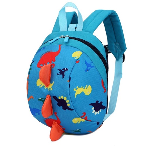 Durable Dinosaur Backpack for Kids - Lost Proof - Blue - Main Image