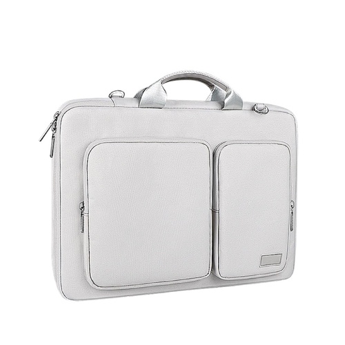13.3 Inch Thickened Polyester Laptop Bag - Silver Gray - Main Image