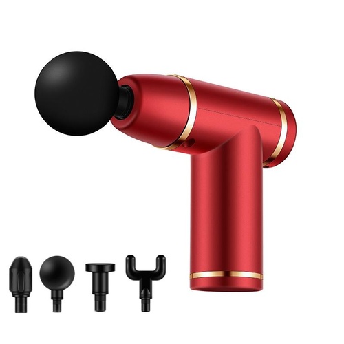 Micro-Current Cervical Spine Massager - Button Version - Red - Main Image