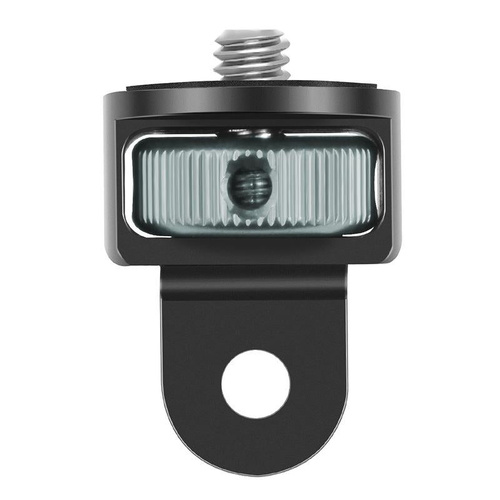 Universal Tripod Adapter for Action Cameras - 1 / 4 Inch Screw - Black Titanium - Main Image