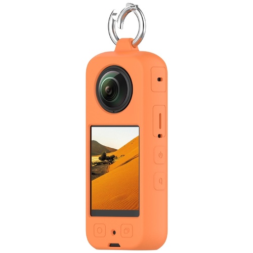 Silicone Protective Case - Portable and Compact - Orange - Main Image