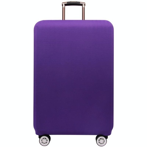 Stretch Luggage Protective Cover - Durable & Dust-proof - Size m - Violet - Main Image
